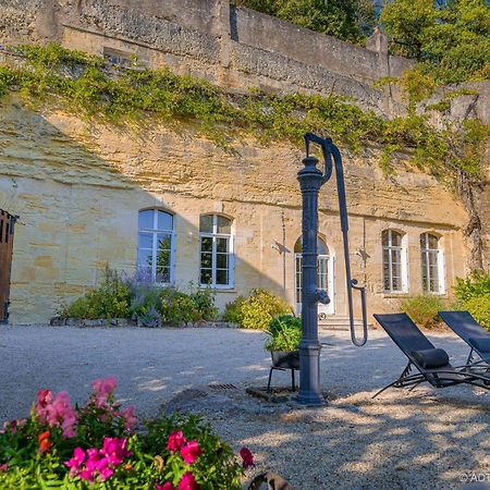 Maison Troglodyte Elegante Avec Spa, Salle De Jeux Et Jardin Clos A Vouvray - Fr-1-381-87 외부 사진